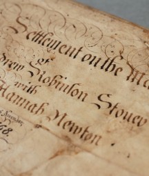 Image of an old manuscript