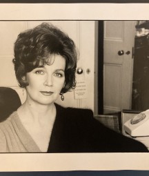 Portrait of Edna O'Brien.