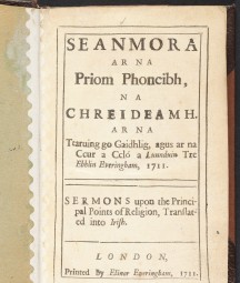 Close up of book