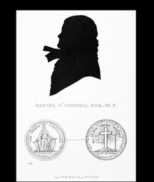 Silhouette of Daniel O'Connell, M.P