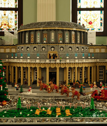 christmas lego model