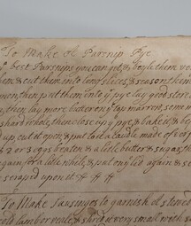 recipe for parsnip pye