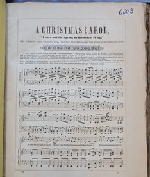 Christmas Carol (from Dickens Pickwick Papers)