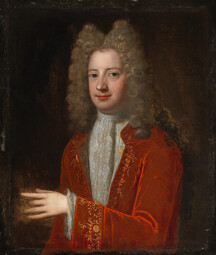 A portrait claimed to be that of Sir Charles Wogan, Jacobite soldier, Roman senator, and man of letters.