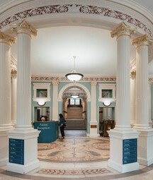 Photo of NLI entry hall.