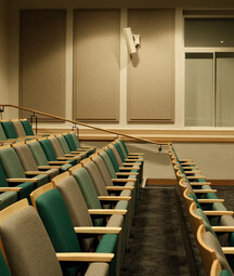 The Joly Lecture Theatre at the National Library of Ireland. 