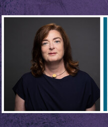 Logo of the Dublin Book Fest, alongside photo of the author and book cover