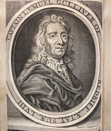Engraving of Lemuel Gulliver 