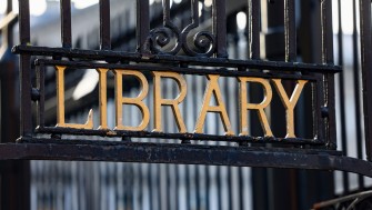 Image of Library Gate