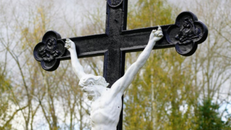 GR Mottez Crucifix Photograph