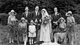 Wedding group : commissioned by Miss Morris, Villa Marina, Dunmore East