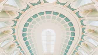 view of reading room ceiling