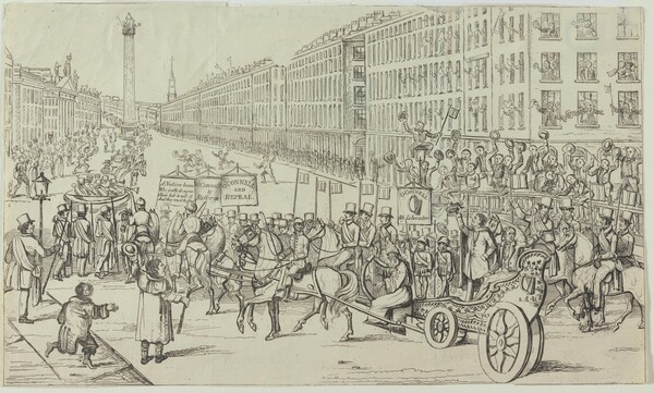 The triumphal procession following Daniel O'Connell's release from Richmond Penitentiary, September 1844