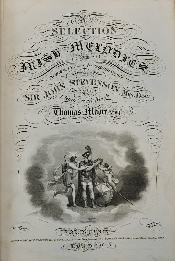 A selection of Irish melodies with symphonies and accompaniments