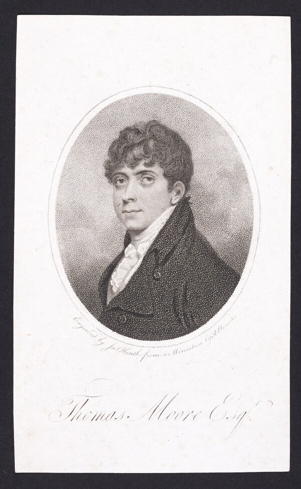 Engraving of Thomas Moore