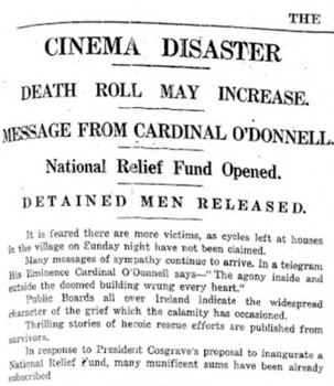 newspaper headline