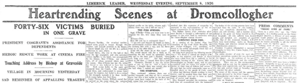 newspaper headline