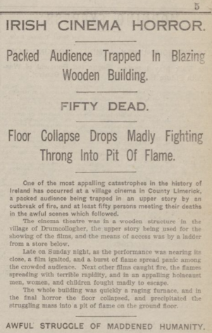 newspaper headline