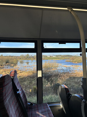 view from bus