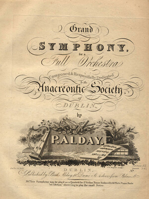 Alday Symphony no. 1, 1819