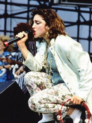 Madonna singing 