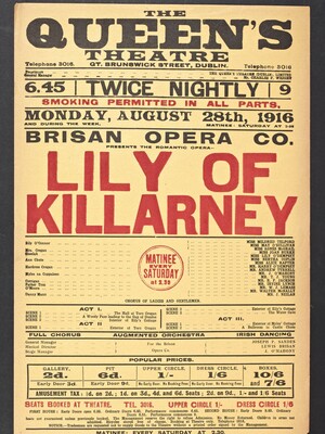 Queen's Theatre poster