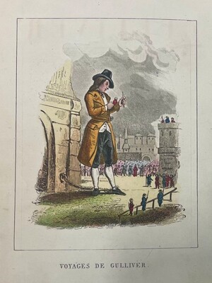 open book with an illustration