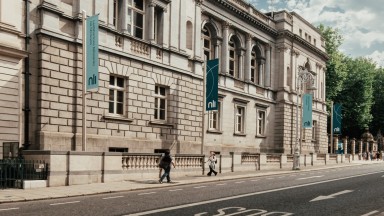 Exterior of the NLI's Main Library Building