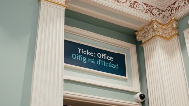 Image of Ticket Office sign