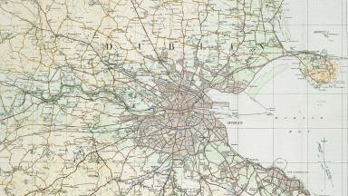 Mapa na Suirbhéireachta Ordanáis de Bhaile Átha Cliath