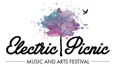 Electric Picnic logo for 2014 with text and tree design