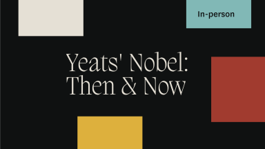 Yeats 100 graphic for event