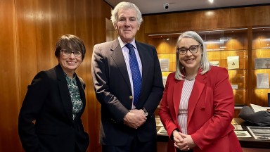 Coral Black, Eoin McVey and Dr Audrey Whitty