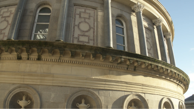 Exterior photograph of the NLI 