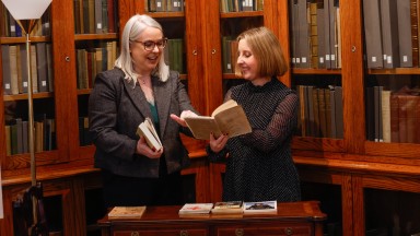 Dr Audrey Whitty and Ciara Kerrigan