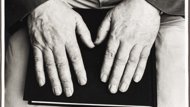 Hands on a book