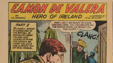 de valera comic spread