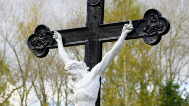 GR Mottez Crucifix Photograph