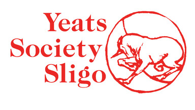 Yeats Society Sligo in red text with a horse
