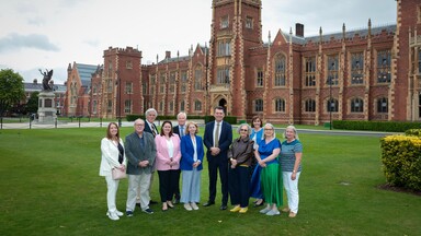 NLI Board members, group photo taken in Belfast