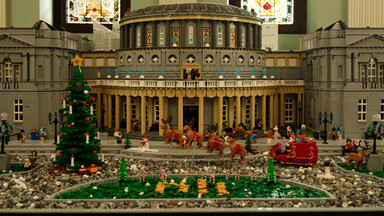christmas lego model