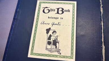 bookplate for Anne Yeats