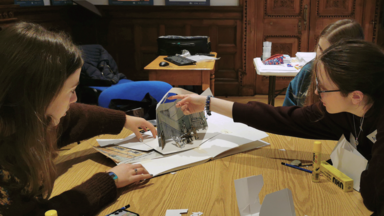 Students in workshop