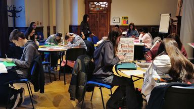 TY Reveal workshop with students