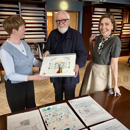 Sara Smyth, Peter O'Brien and Liz Coffey