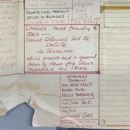 torn sheet of paper at bottom