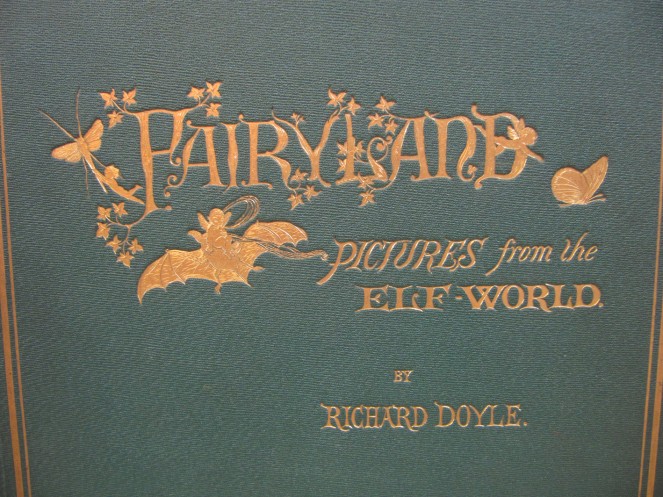 Cover of Fairyland Pictures from the Elf World by Richard Doyle