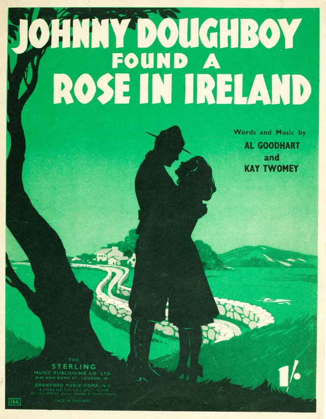 Johnny Doughboy found a Rose in Ireland, by Kay Twomey and Al Goodhart, 1942. NLI ref.: MU-sb-511