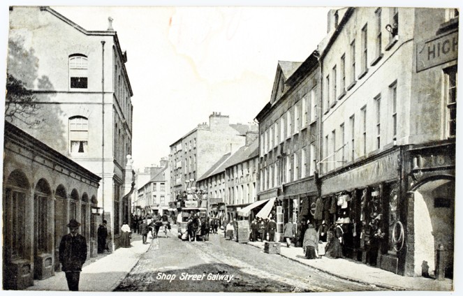 Shop Street in Galway - plus ça change, plus c’est la même chose? (Lawrence Postcard Series) Shop Street in Galway - plus ça change, plus c’est la même chose? (Lawrence Postcard Series)