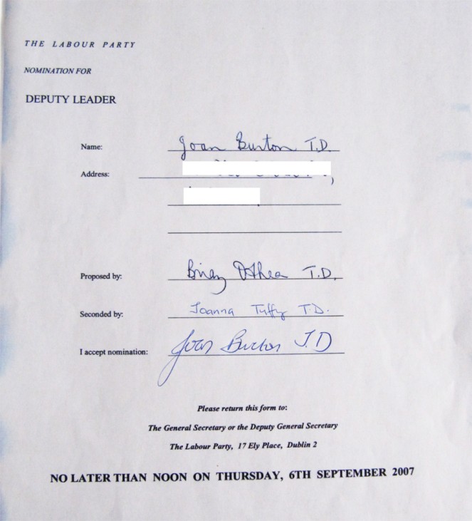 Nomination Form Nomination Form